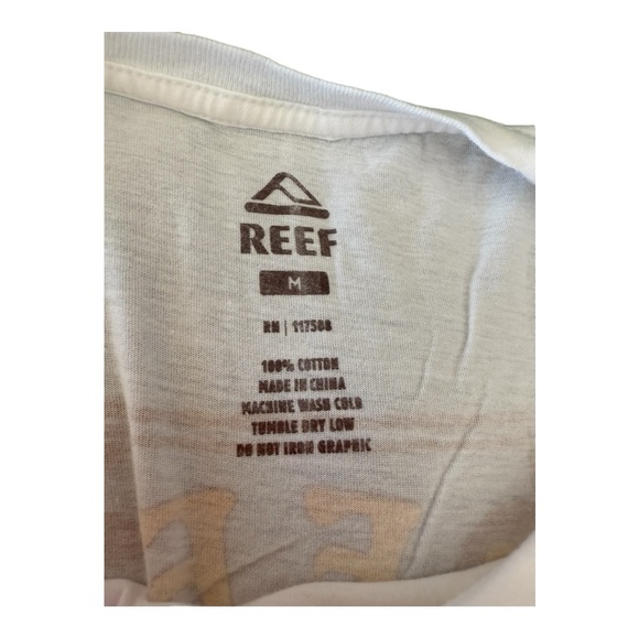 Women’s Reef Size Medium Super Crop-T California Marshmallow White NWT - Picture 5 of 5